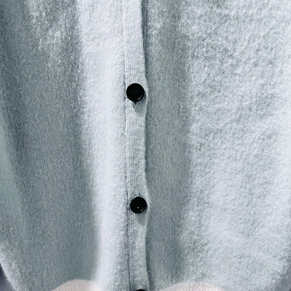 Amoli Funky Women’s Cardigan Blue, Blsck, White Size Large Tiger Print - Picture 3 of 7